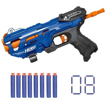 Aim Shooter Gun with 8 Foam Bullets