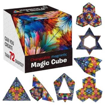 Magic cube with 72 shapes